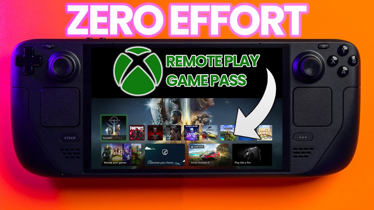 Играйте в Xbox в Steam Deck ЛЕГКО!