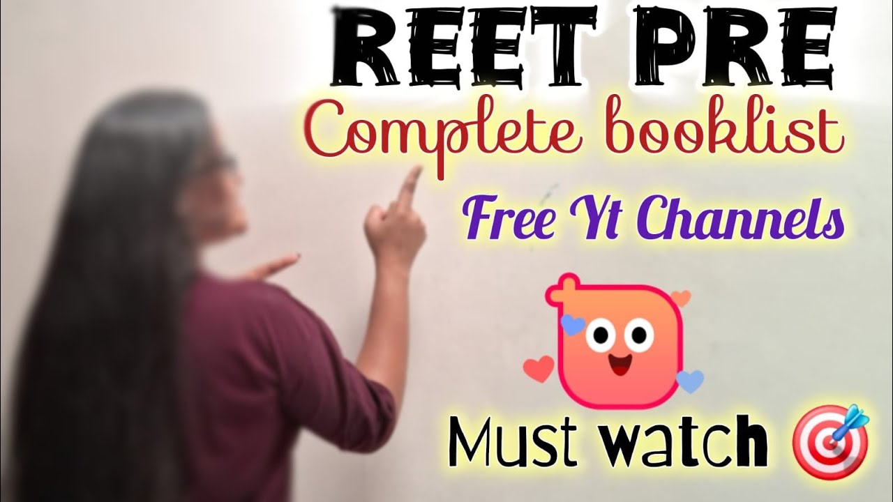 Free preparation for REET PRE | Best booklist & youtube channels | Complete strategy