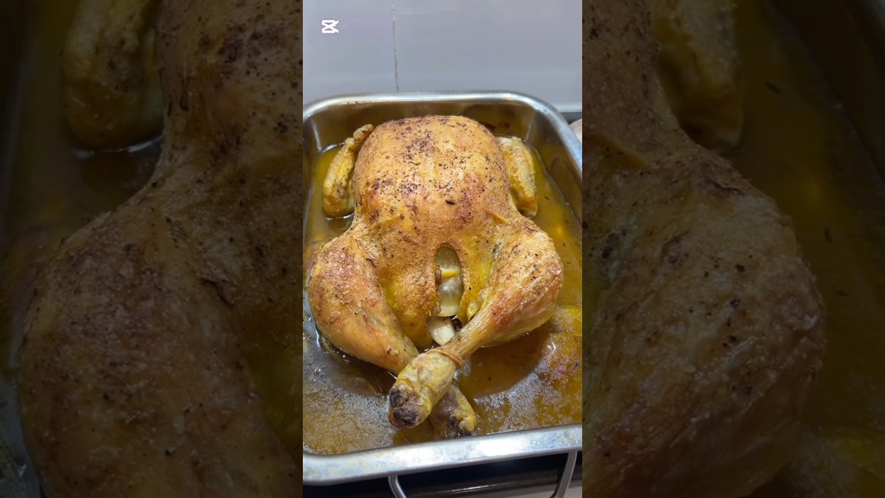 C&oacute;mo preparar un pollo asado y que quede jugoso