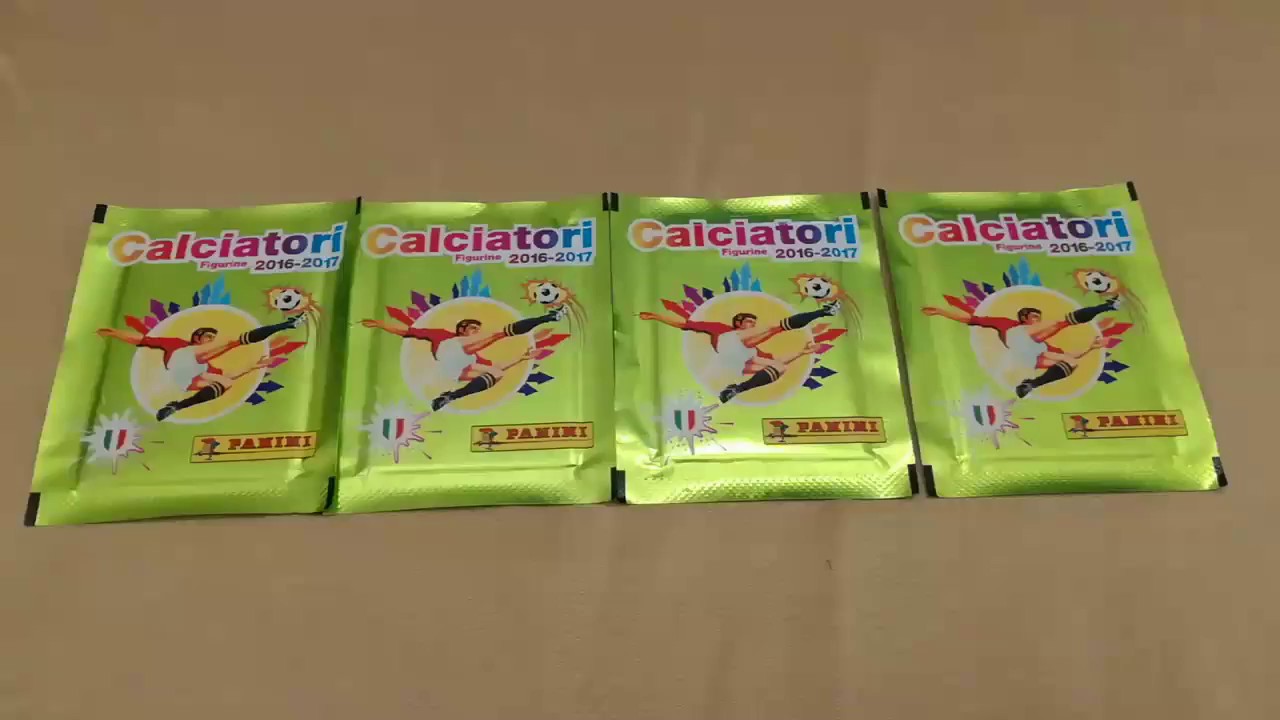 KOULIBALY IN BUSTINA! APERTURA 4 BUSTINE CALCIATORI PANINI 2016-17!