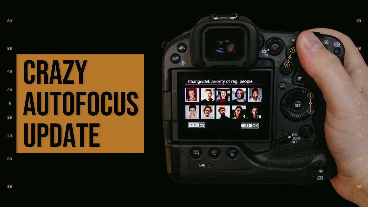 CRAZY new autofocus update for the Canon R3