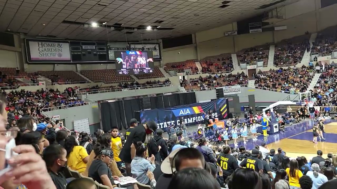 2nd half 3A title game Chinle Lady Wildcats vs Alchesay Lady Falcons