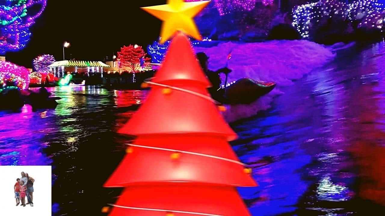 3rd Annual Kayaking Indian Creek Lights, Christmas in Caldwell, Idaho 2019.