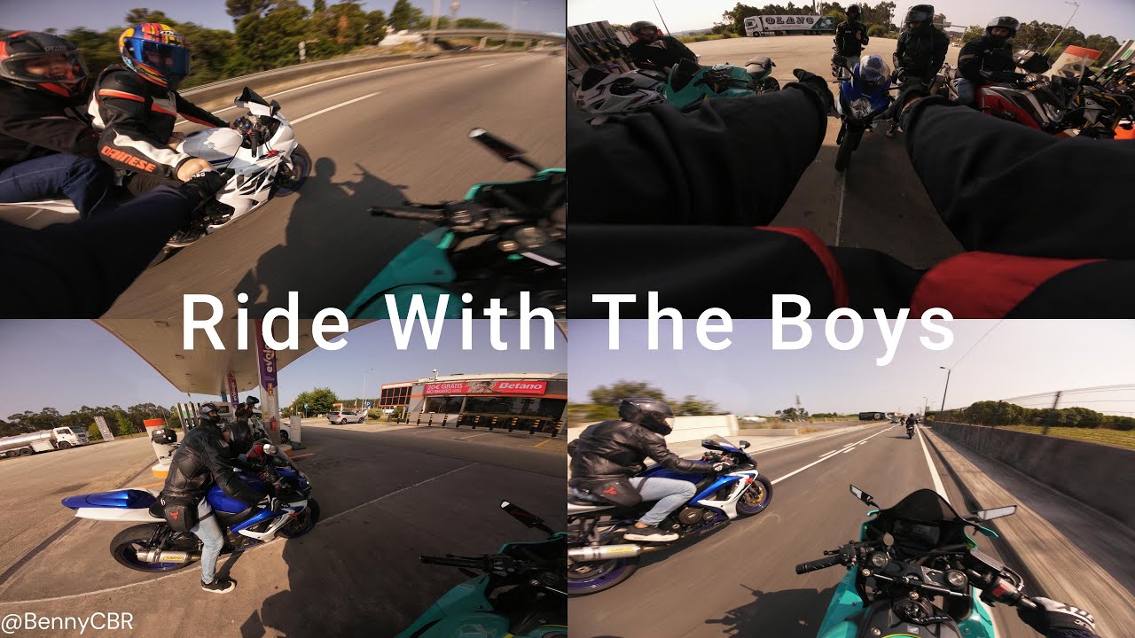 Ride With the Boys | CBR 650R POV