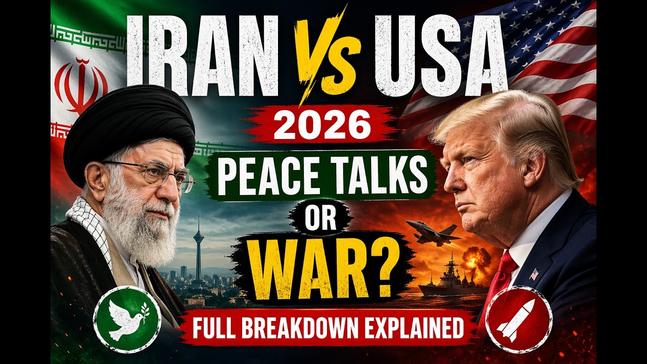 Iran vs USA 2026: Peace Talks or War? Full Breakdown Explained