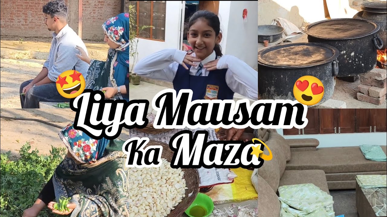 Sab ek saath hai 😊 apne khet ki sabzi khai 😋 khana bana bohot saara 😋 Baveechi ne banayi mix daal 😋