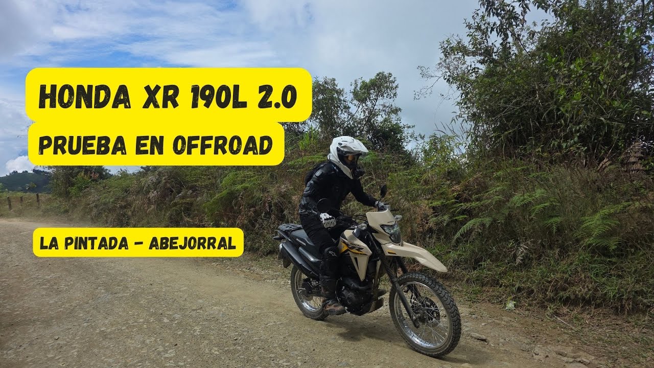 En OffRoad se disfruta más!! | Honda XR 190L 2.0 Modelo 2026 | la moto de Medina Motors