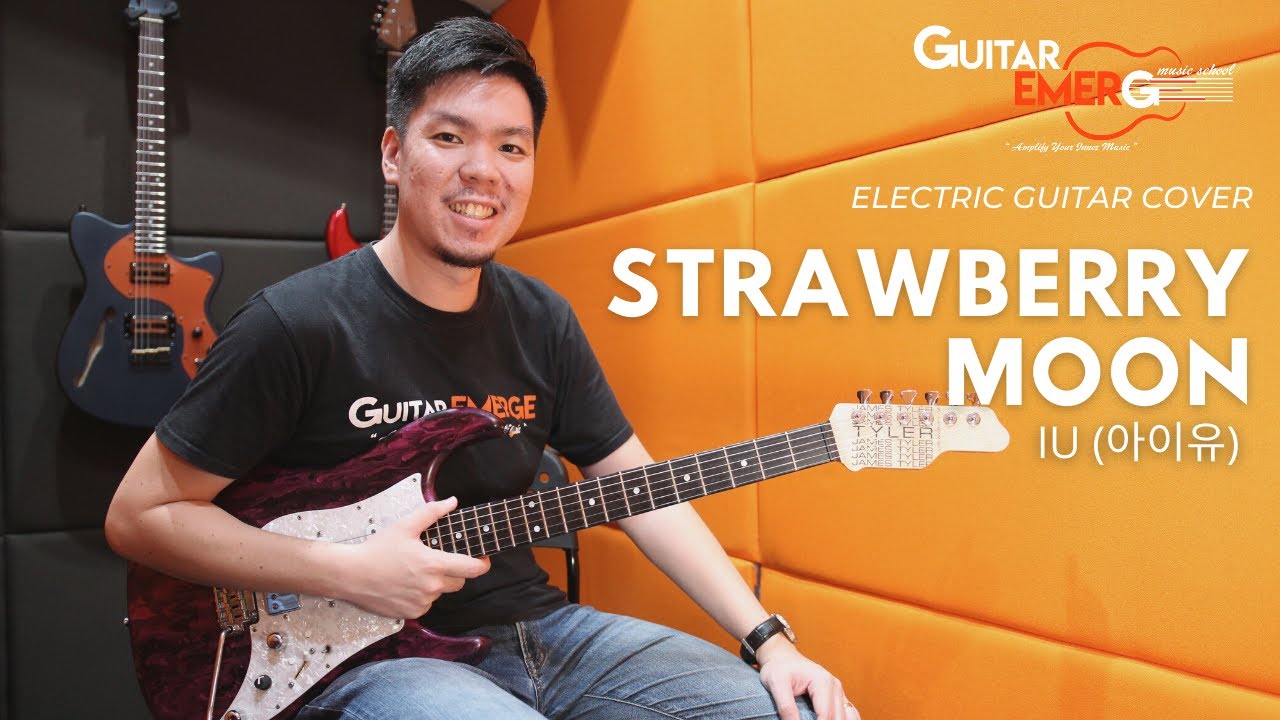 IU(아이유) _ strawberry moon (GE Teacher Electric Guitar Cover)
