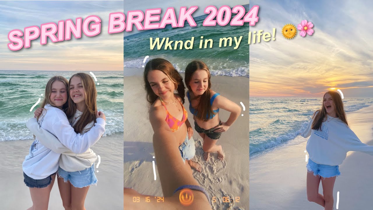 SPRING BREAK 2024 weekend in my life!! 🌅🫶🏼 // Mia Elizabeth
