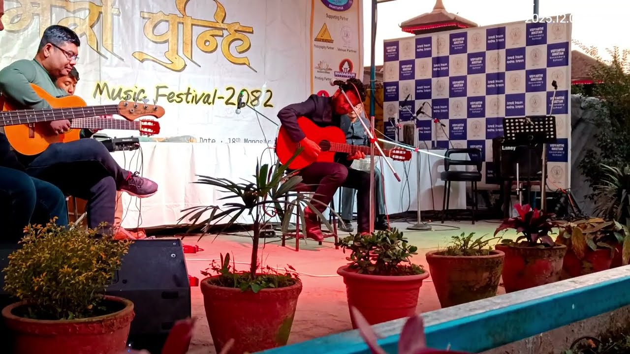 Music Festival with Anil Sahi's Unique Fusion | live performance | Rock guitarist 