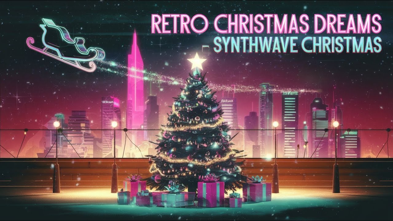 Retro Christmas Dreams - Synthwave Christmas #synthwave #retrowave #retro #retrogaming