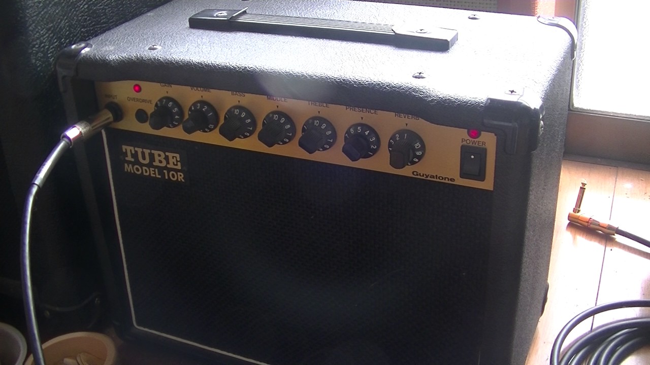 Guyatone Guitar Amplifier Tube Model 10R  Sound Demo