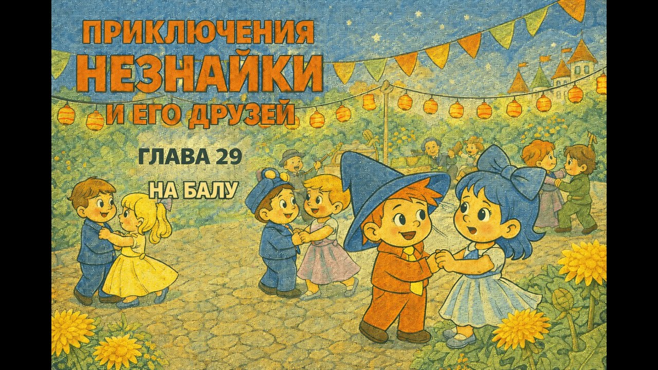 Приключения Незнайки и его друзей.  Глава 29 - На балу.