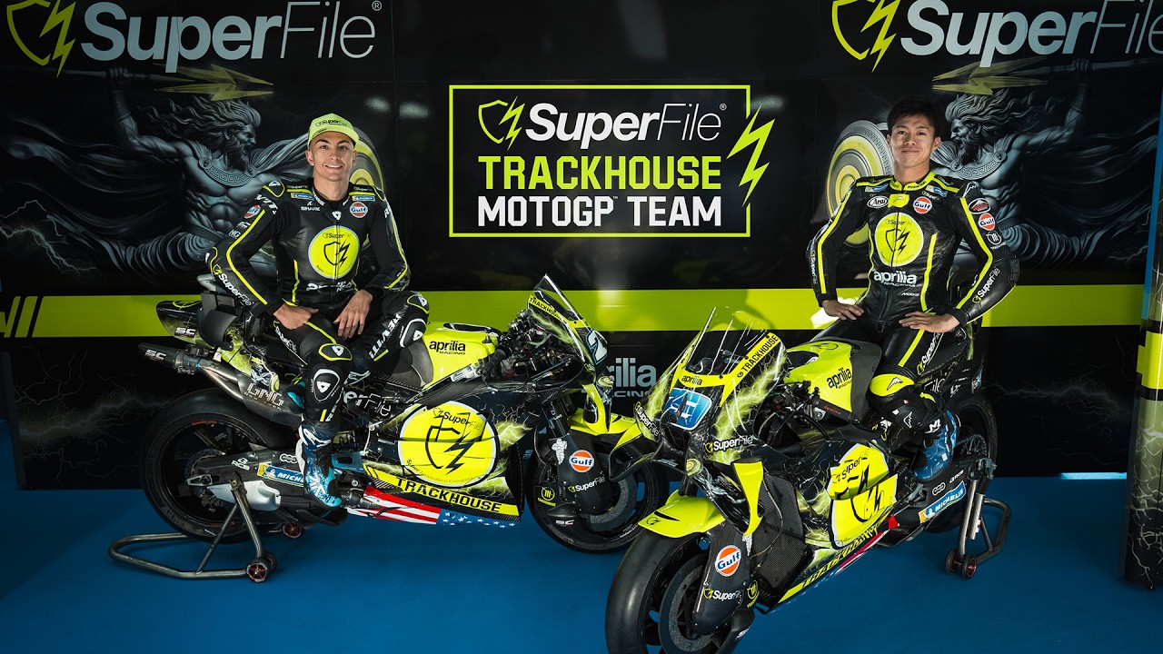 Introducing the SuperFile Trackhouse MotoGP Team