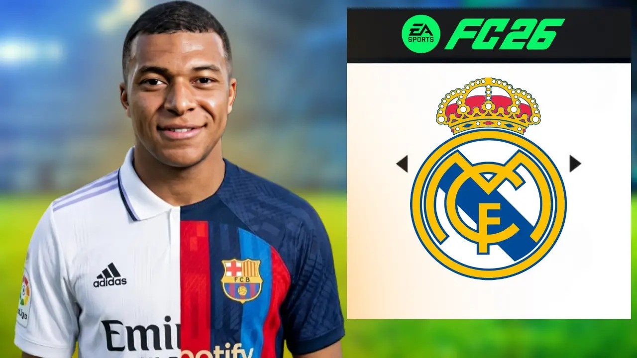 غيرت مسيرة مبابي من ريال مدريد لبرشلونة 🔥🤯 FC 26