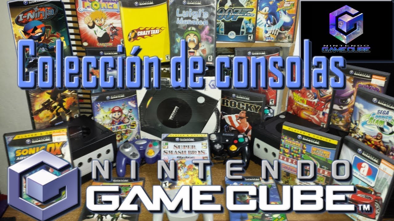 Colección de consolas Gamecube