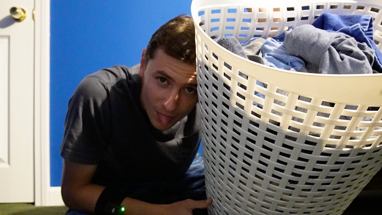 ASMR Laundry: Folding Clothes before Work