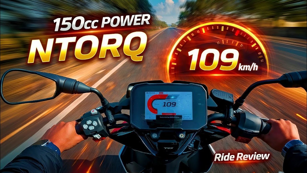 TVS NTORQ 150 Driving Experience Review | Best TVS Scooter Under Budget? Hindi