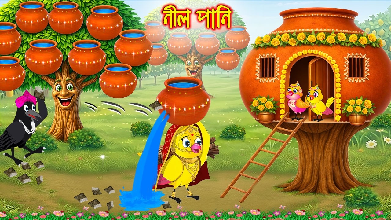 নীল পানি | Nil Pani | Bangla Cartoon | Rupkothar golpo | Tuni Pakhir Golpo | Pakhir Golpo
