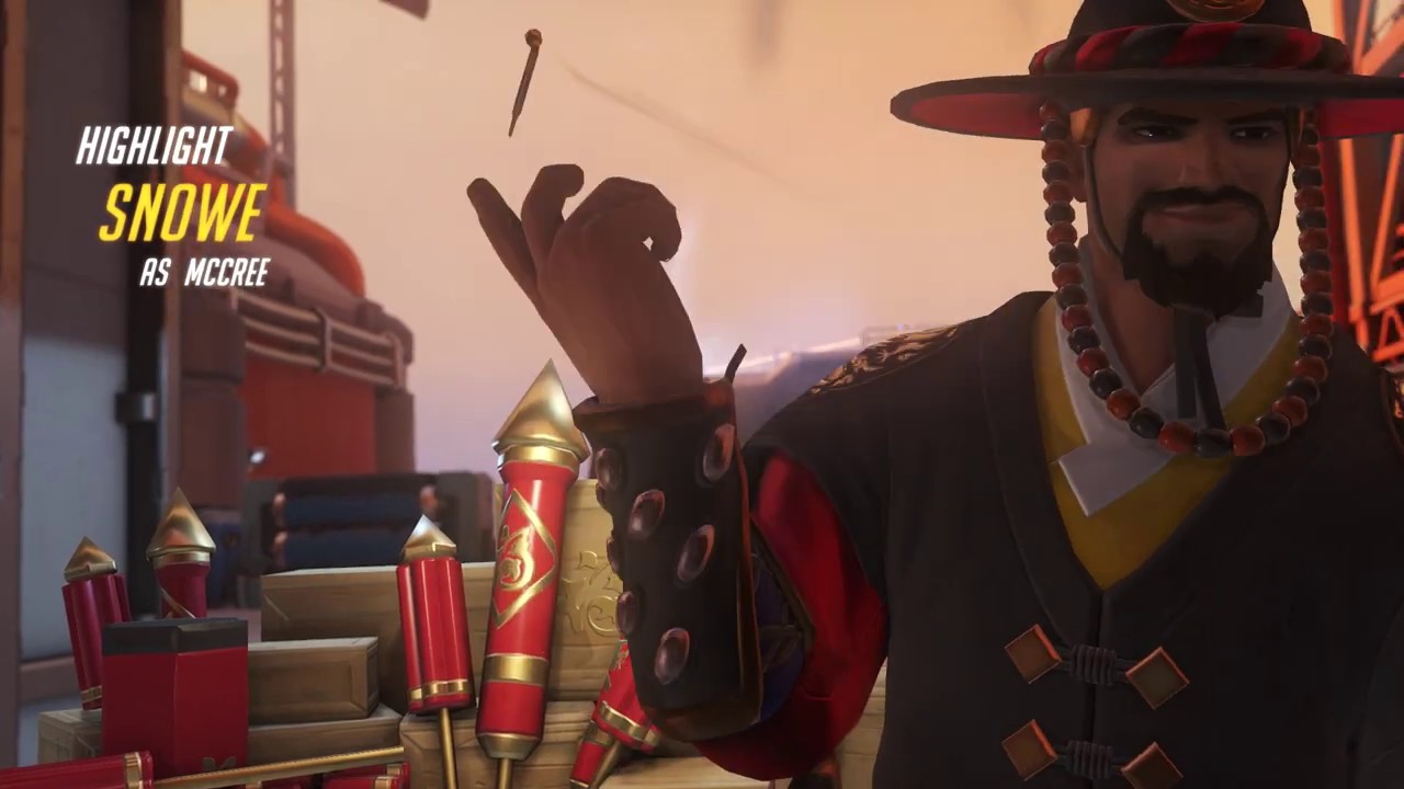 OverWatch - The rare Mercy that knows when to revive a McCree
