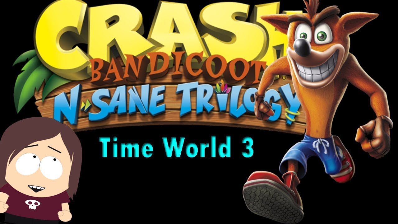 Crash Bandicoot Trilogy PC || Time World 3 Gameplay || No Commentary