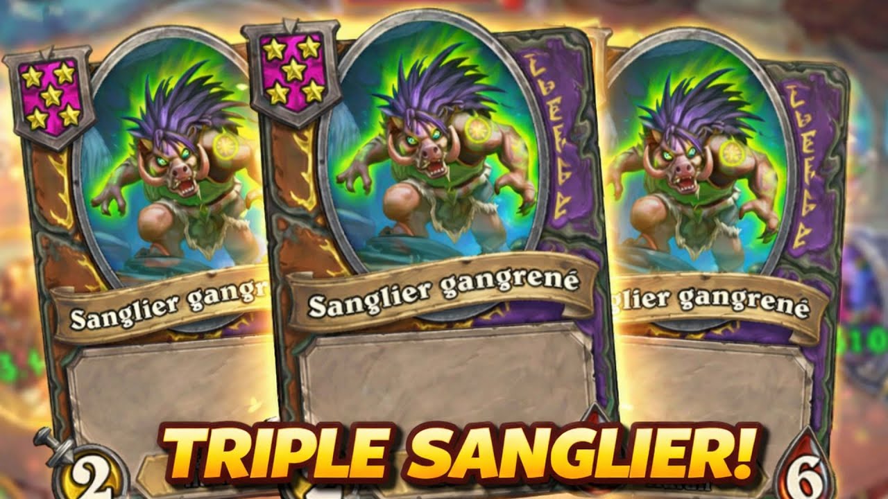 TRIPLE SANGLIER AVEC MARIN - TOP 4 EU