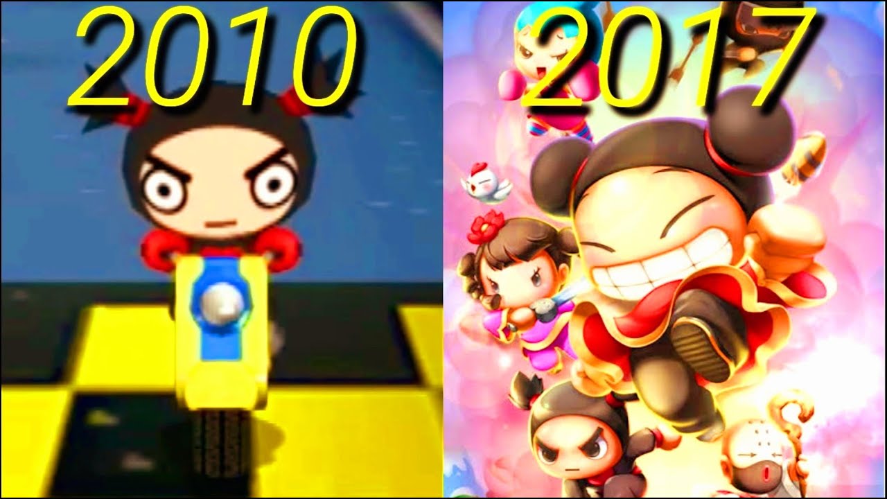 Evolution Of Pucca Games 2010~2017