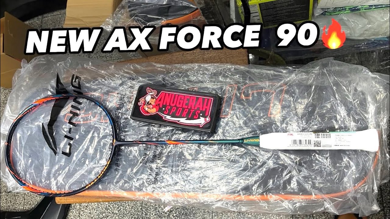 Рекомендую! Обзор новой ракетки Lining AX Force 90: новейший дизайн и характеристики, удобство ис...
