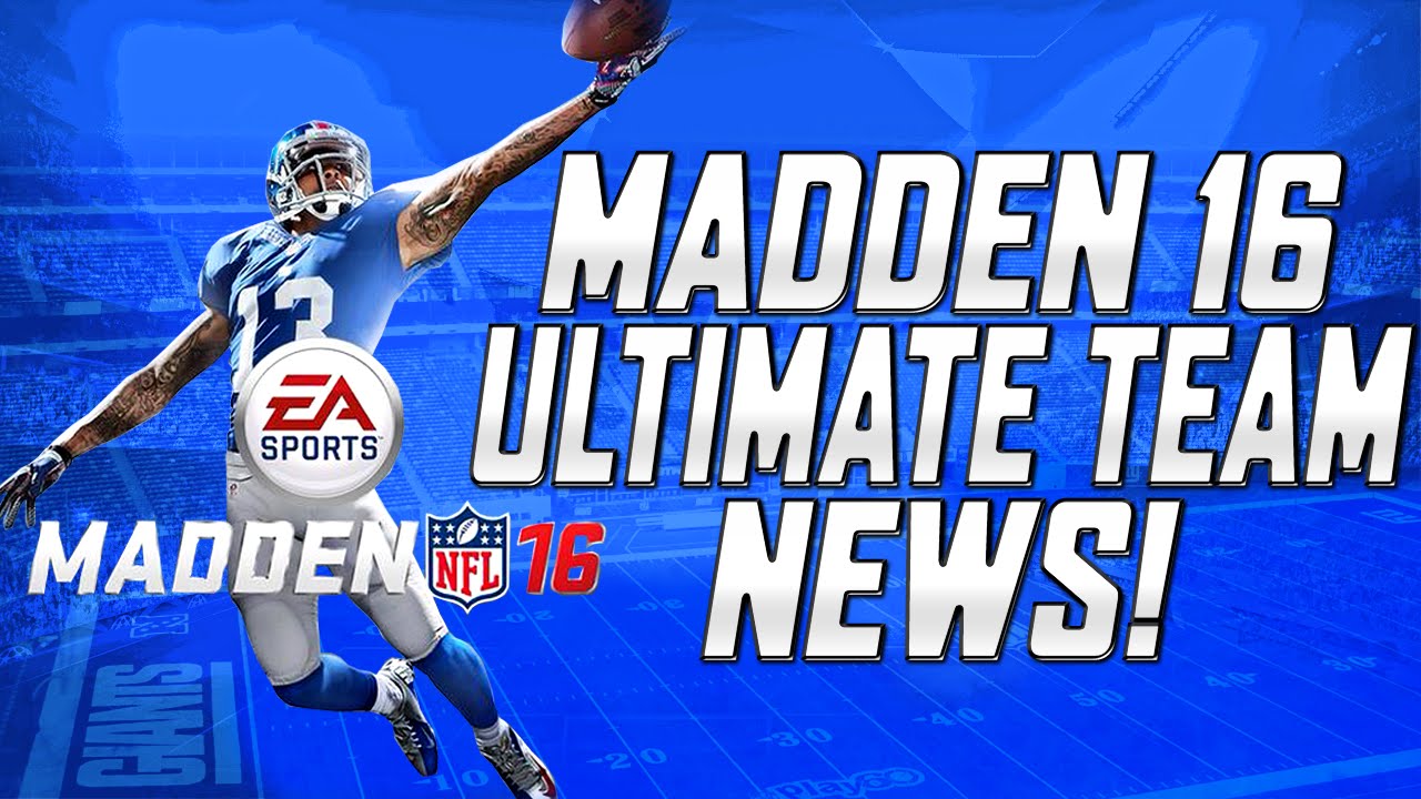 First Look At Madden 16 Ultimate Team | Deluxe Edition! 36 Pro Packs!