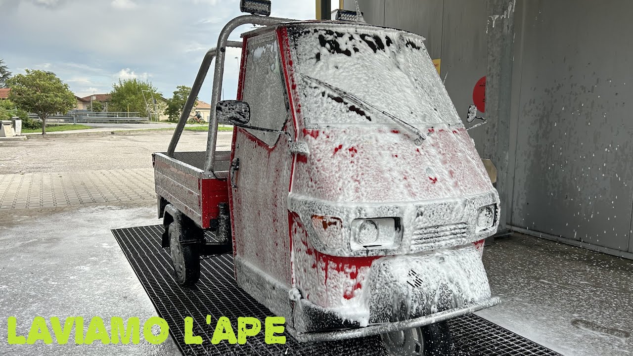 LAVO L'APE ALL' AUTOLAVAGGIO PER LA PRIMA VOLTA