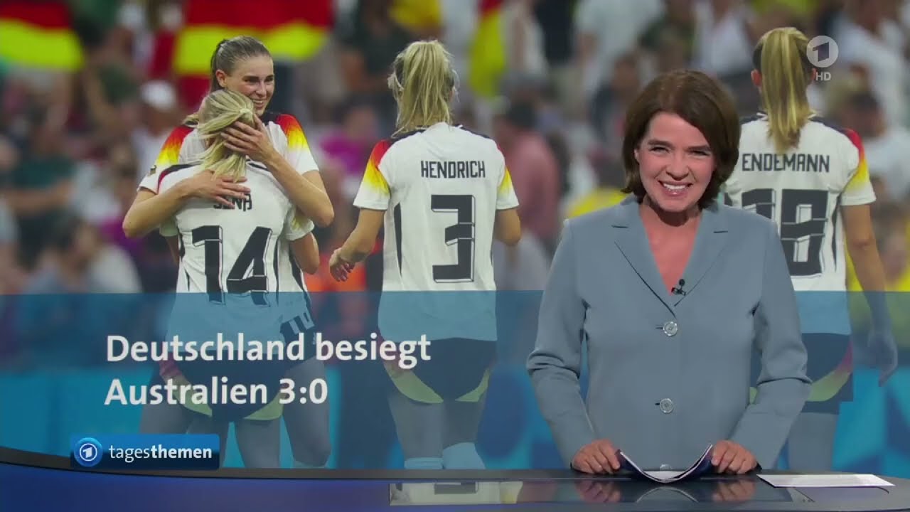 Susanne Daubner Lachanfall - Olympia Er&ouml;ffnungsfeier