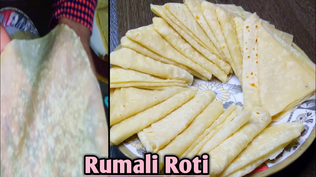 തൂവാല പോലുള്ള റുമാലി റൊട്ടി ഉണ്ടാക്കാൻ simple trick🤞Rumali Roti in Malayalam|homemade roomali roti