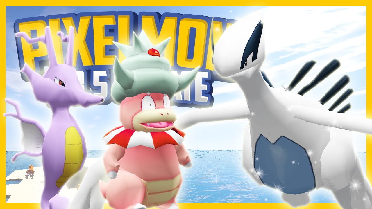 Minecraft Pixelmon 3.3.5 Update Showcase! LUGIA! & MORE PIXELMON