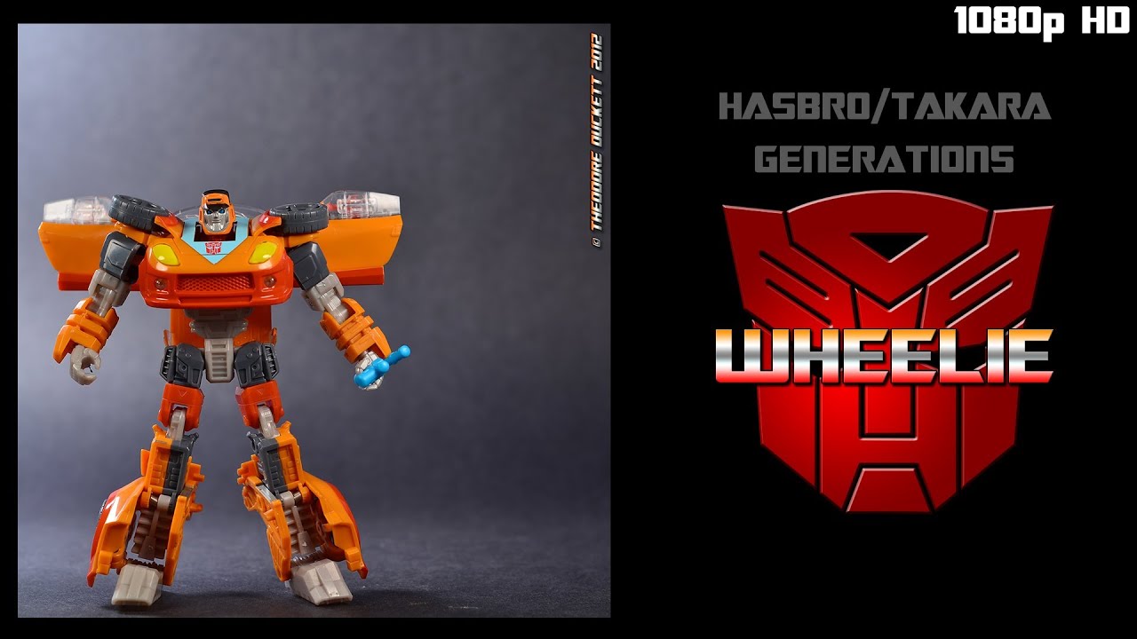 Toy Review: Transformers Generations deluxe classed Wheelie