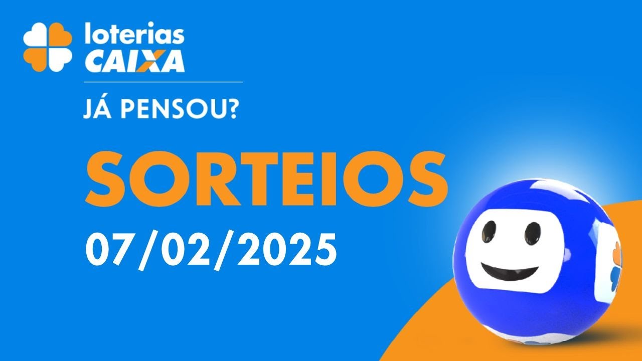 Loterias CAIXA: Quina, Lotofácil, Super Sete e mais 07/02/2025