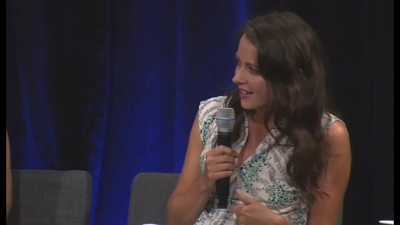 Amy Acker - SDCC 2015 - 'Thrilling Adventure Hour' panel
