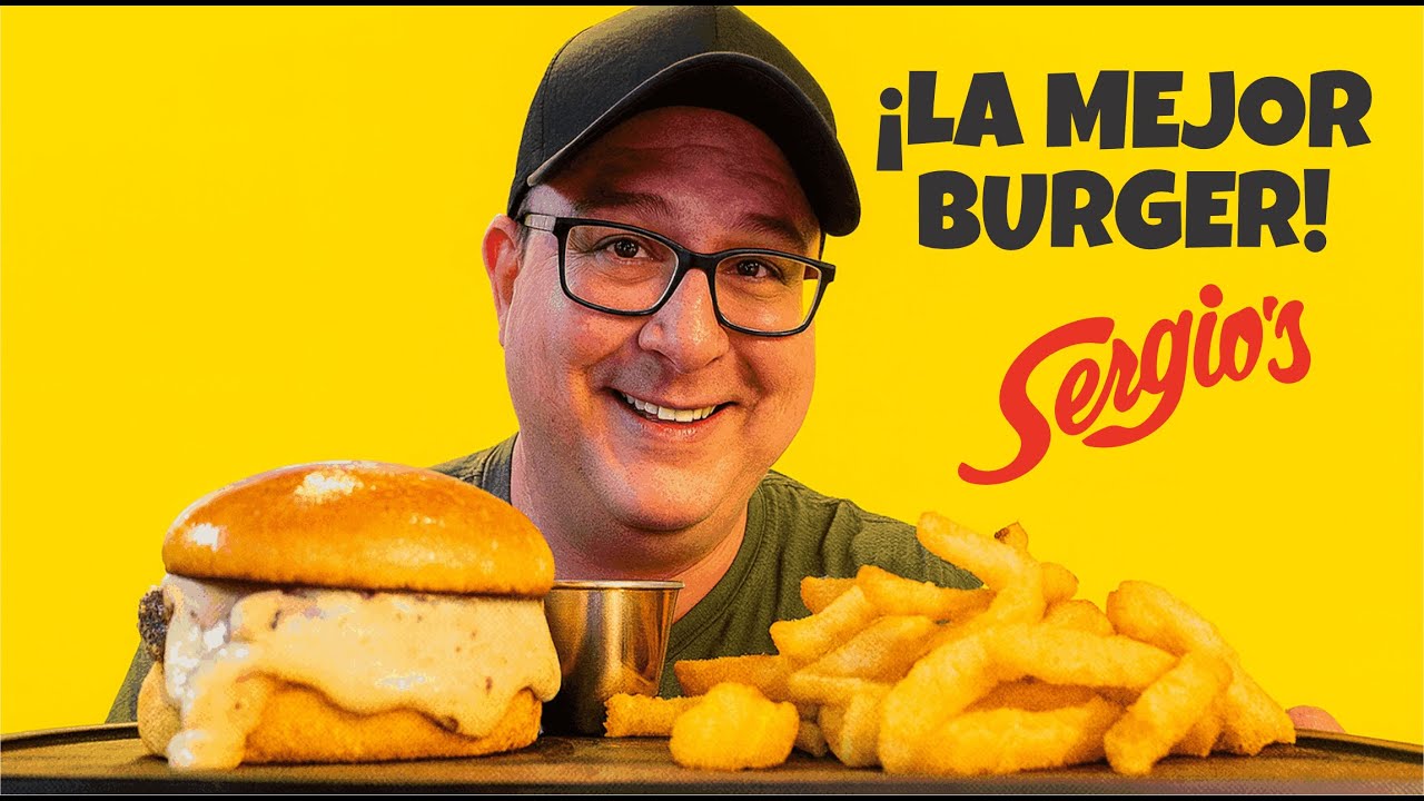 ¿Valen la Pena? Comí las FAMOSAS HAMBURGUESAS de Sergio’s | Mira lo que Pasó… 🍔🔥