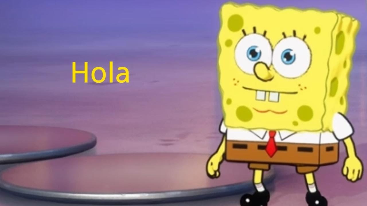 Me he comprado a Bob Esponja