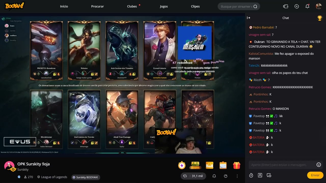 Surskity segurando o riso em discussão entre o Ovelha e um viewer trans  (REPAREM NO SURSKITY)