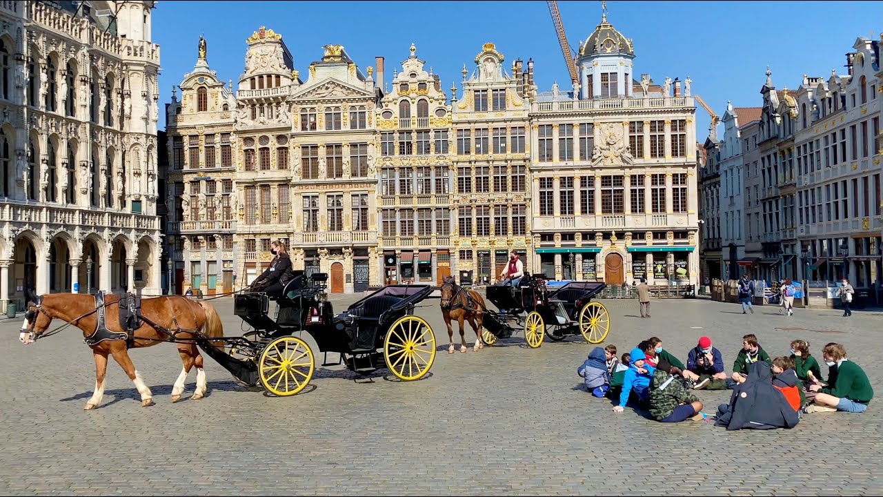 BRUSSELS 4K | Capital of Belgium & Europe | Walking Tour + Travel Guide