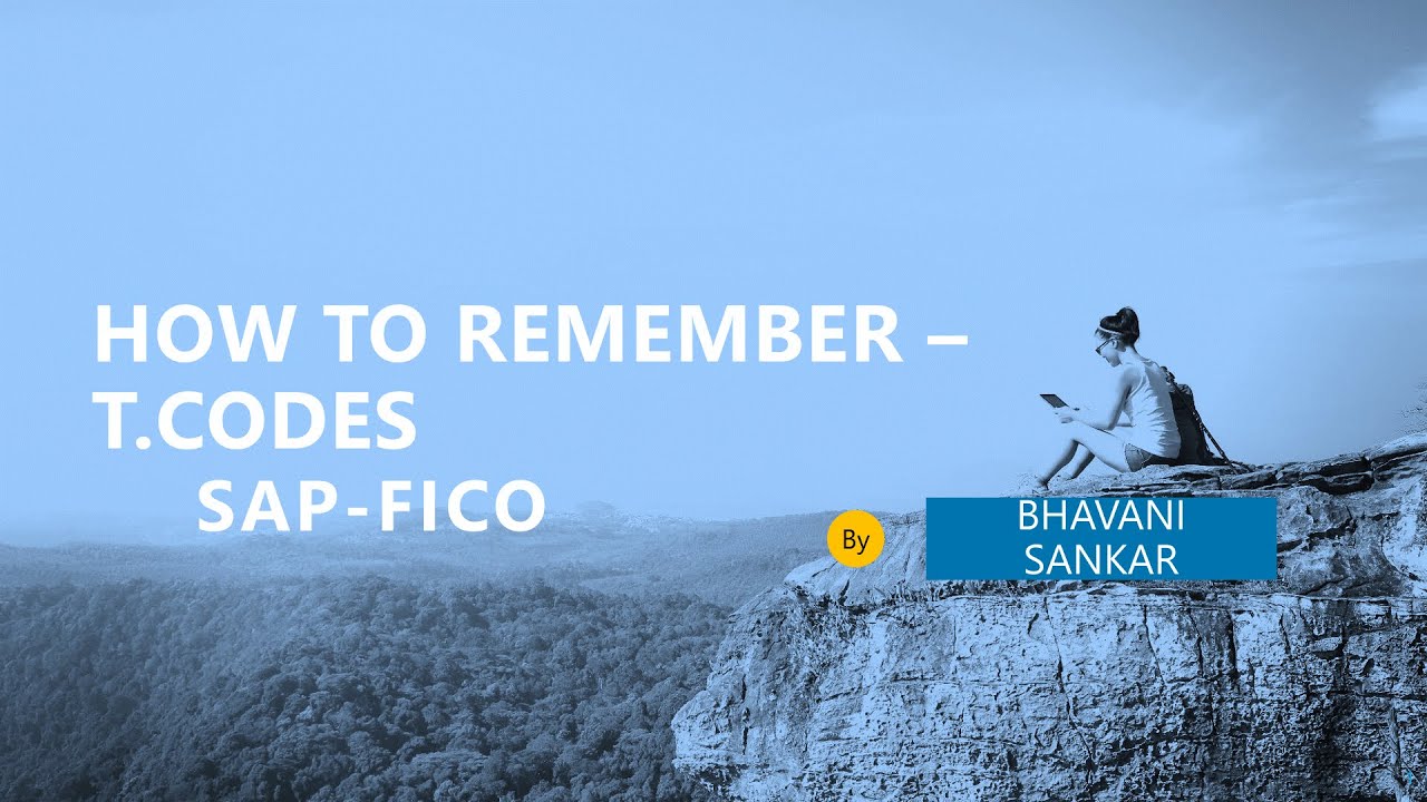 Как легко запомнить T-коды в SAP-FICO