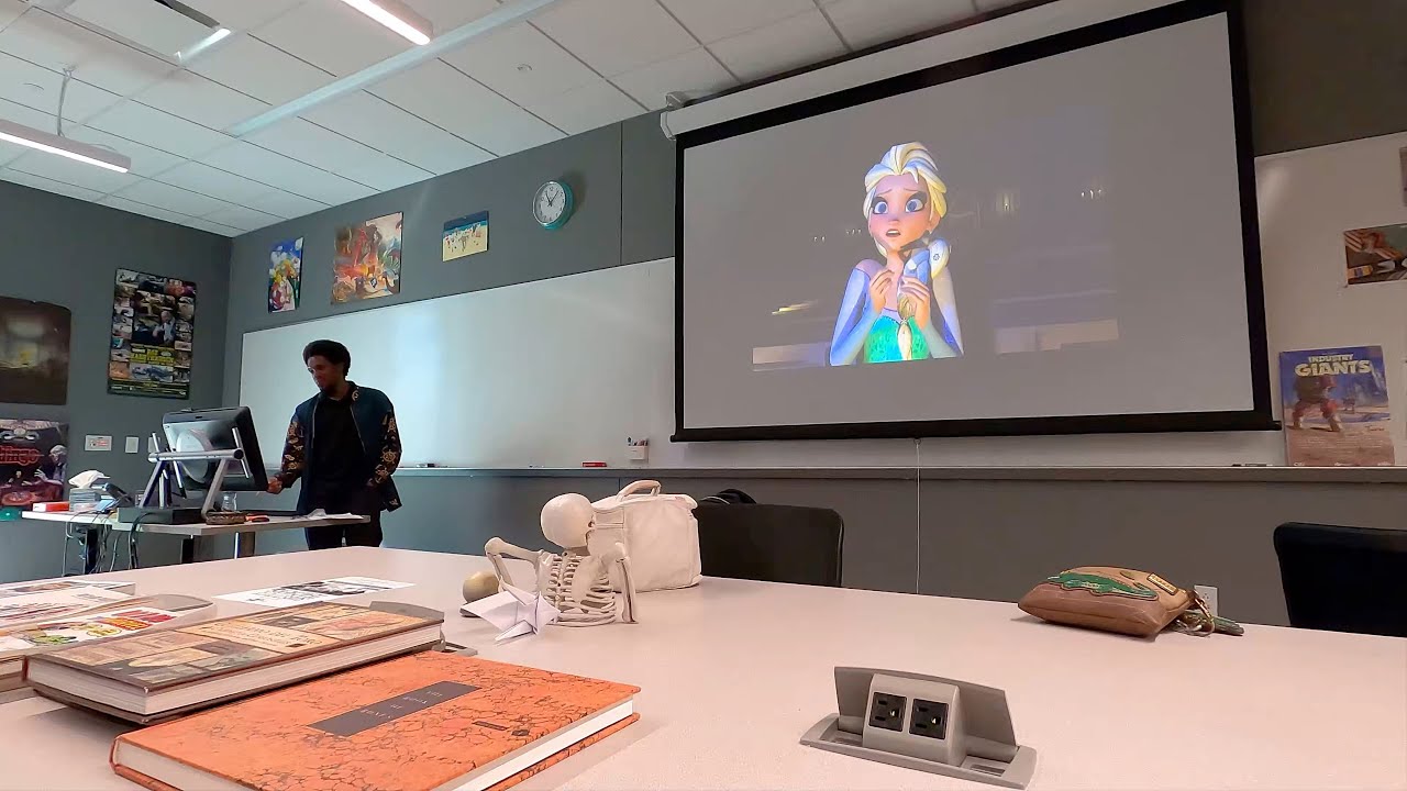 BikoTheAnimator Tells Animation Students About His Journey! Collin College Presentation 10/18/2024