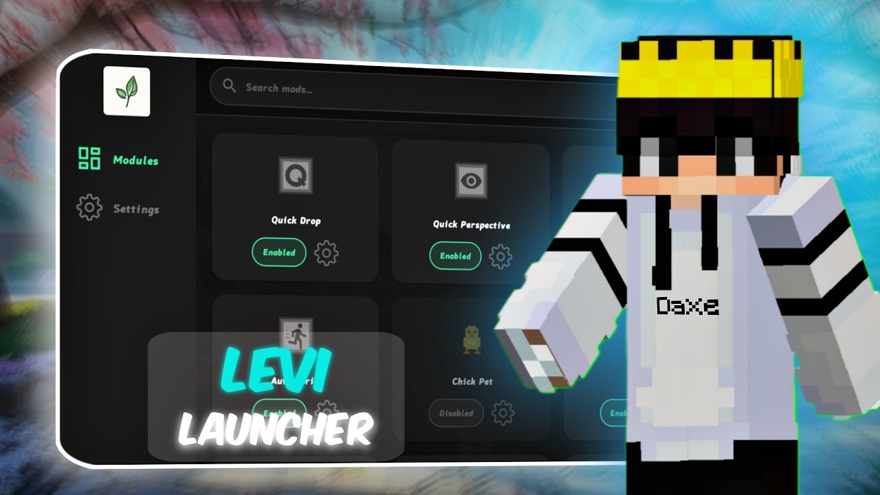 Levi Launcher For MCPE 1.21+ | Best Mod Menu Client 💀