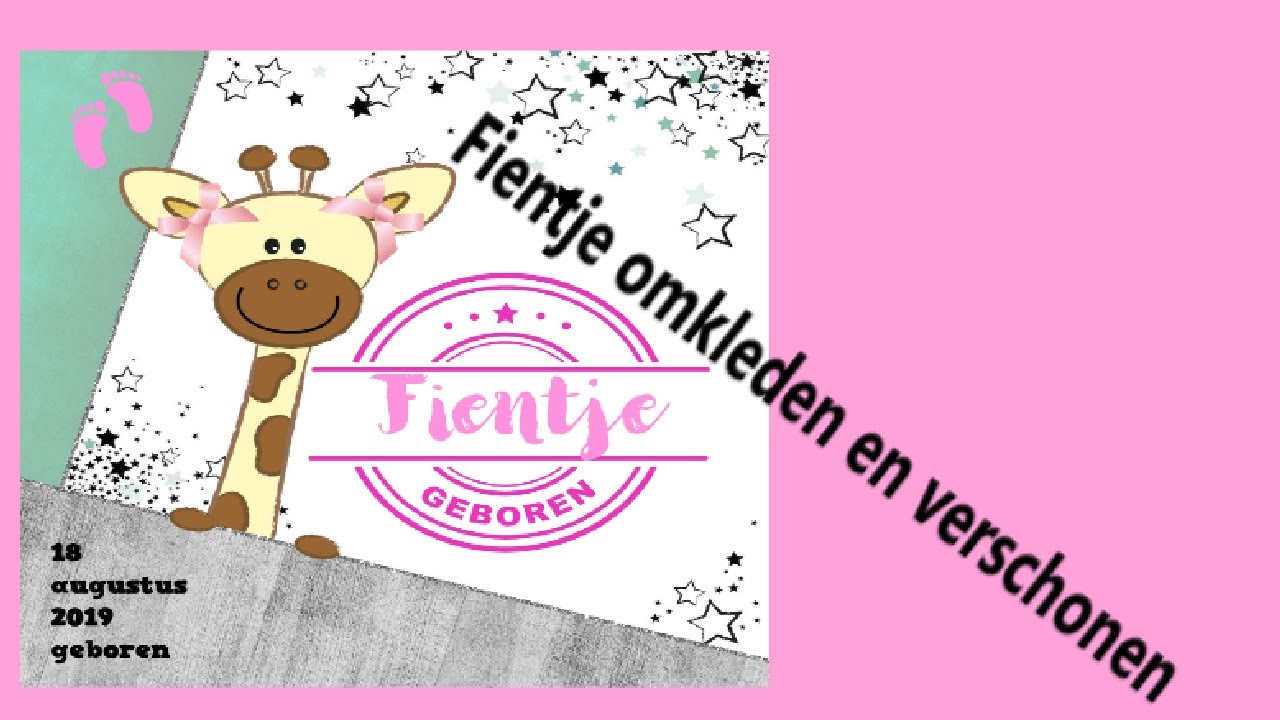 Fientje omkleden en verschonen #vlog17 #reborns