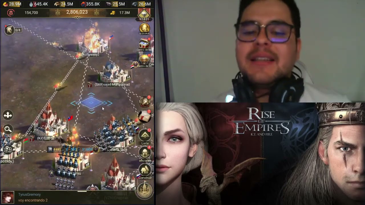 Toma del Trono Rise of Empires