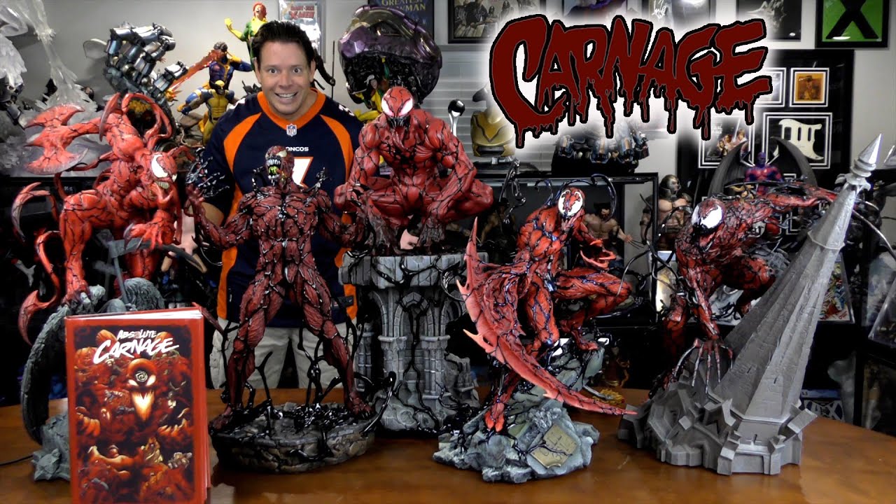 FROM COMIC CONCEPTS: Does SIDESHOW CARNAGE Premium Format Stand up against OTHER STATUES?