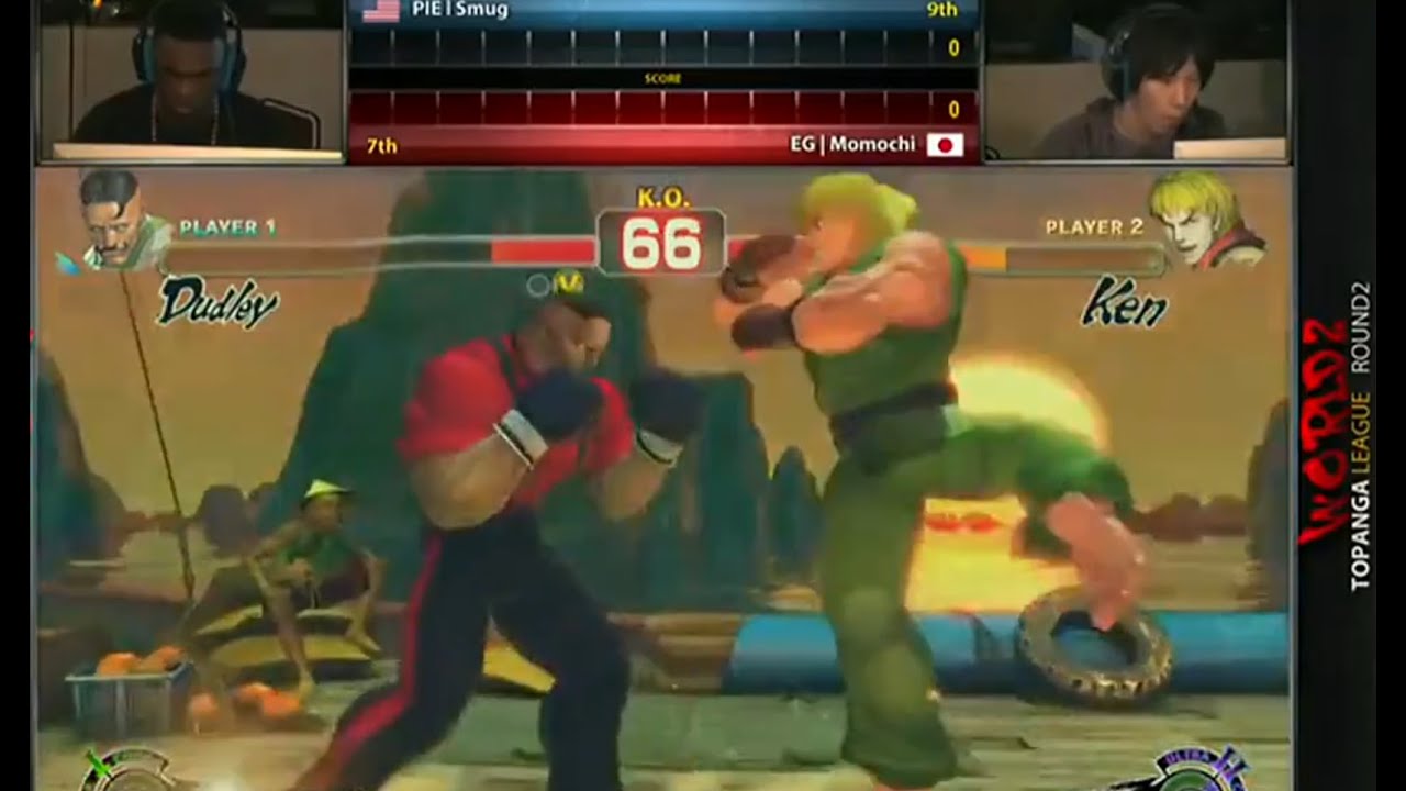 TWL2 USF4 Smug (Dudley) vs Momochi (Ken)