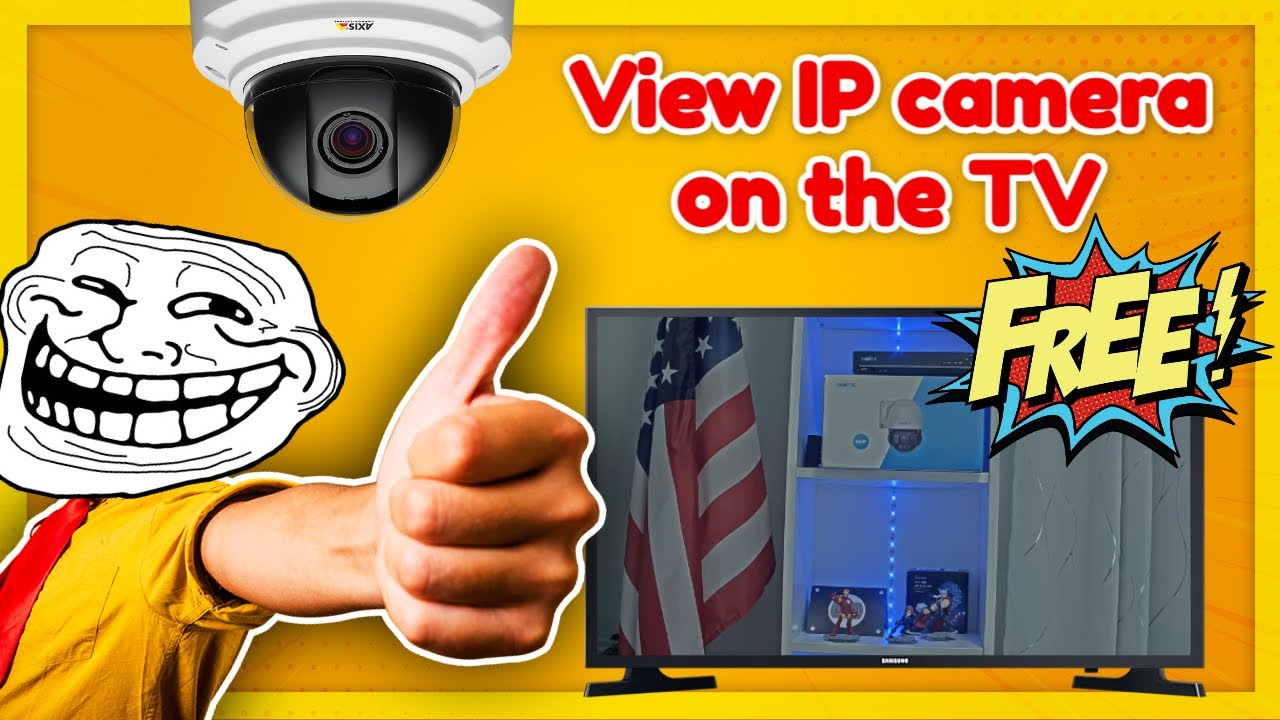 Как смотреть IP-камеру на ТВ [Бесплатное приложение]