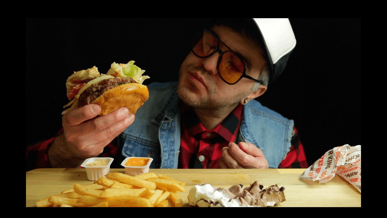 ASMR | Mukbang | New Whopper Burger King