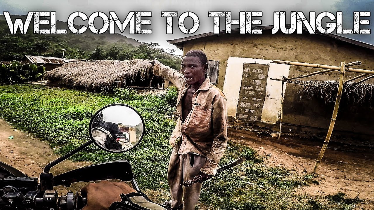 MY FIRST NIGHT ALONE IN THE JUNGLE  | Motorcycle World Tour | Africa #38